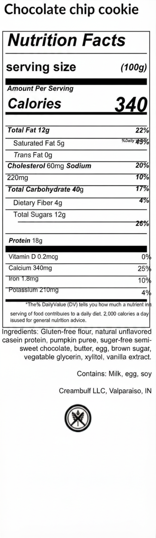 Chocolate Chip 8ct Box